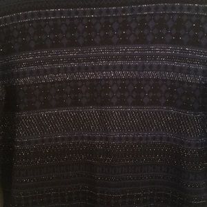 Blue, Black, and Sparkly Sweater Dress! Make an offer! ;)